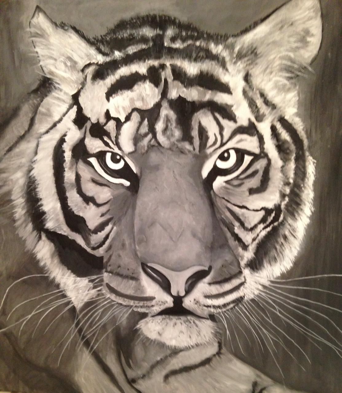 Unbroken Gaze — Acrylic