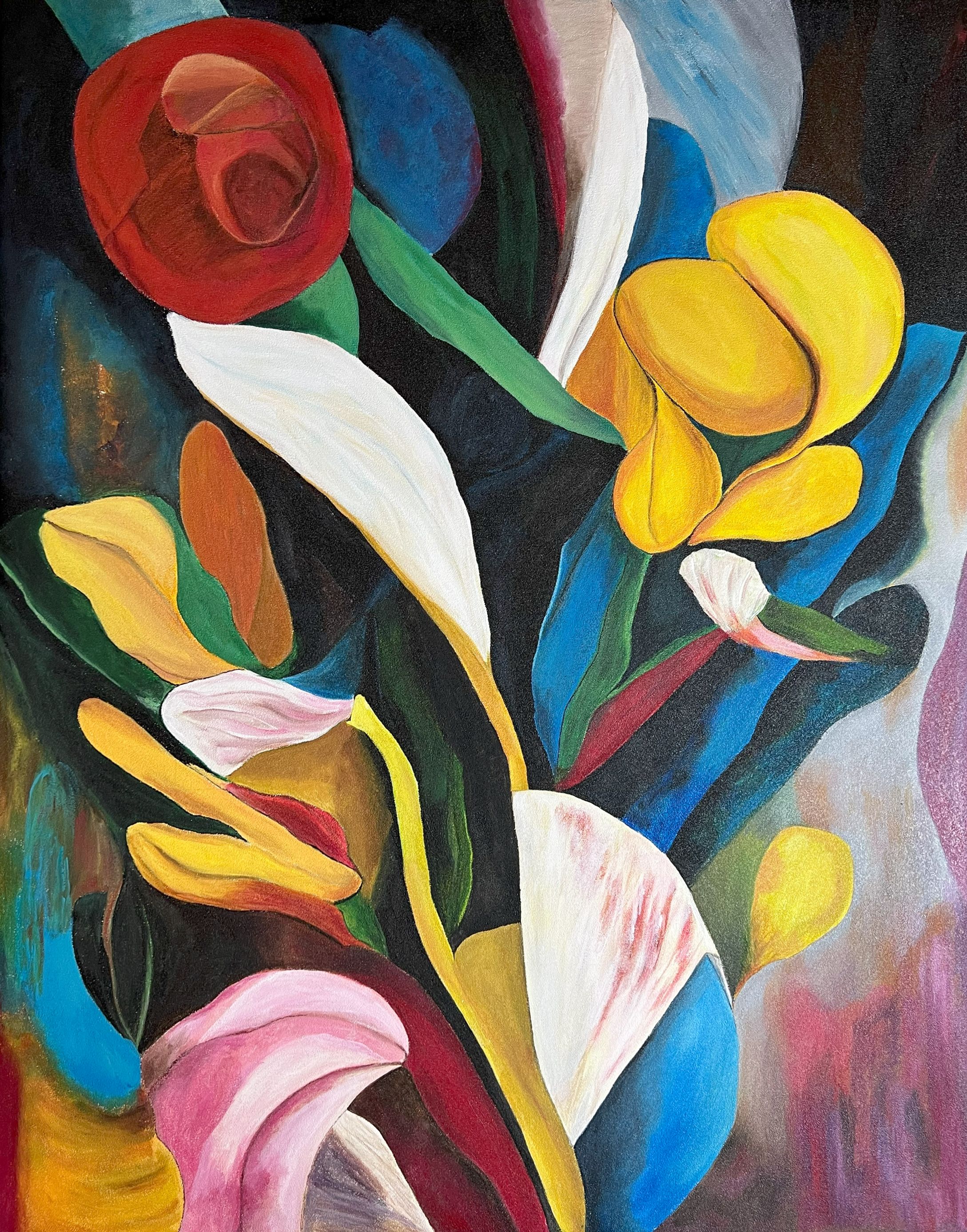 Garden in Motion — Acrylic